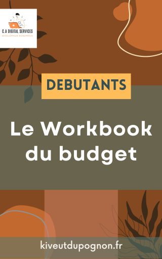 cover le workbook du budget